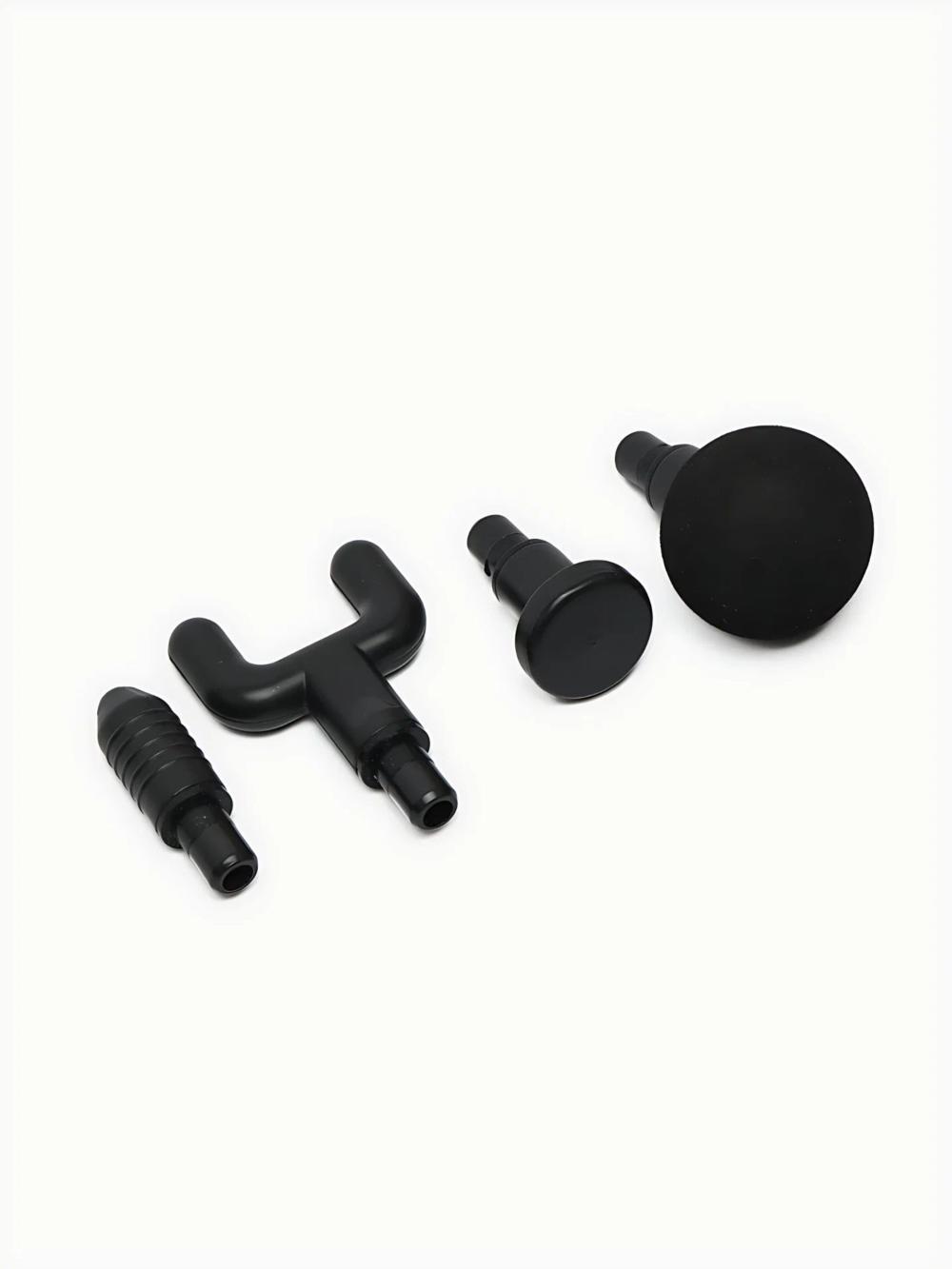 Мини массажный пистолет Massage gun, бесшумный, 6 режимов, USB Type-C. Black 3