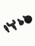 Мини массажный пистолет Massage gun, бесшумный, 6 режимов, USB Type-C. Black 3