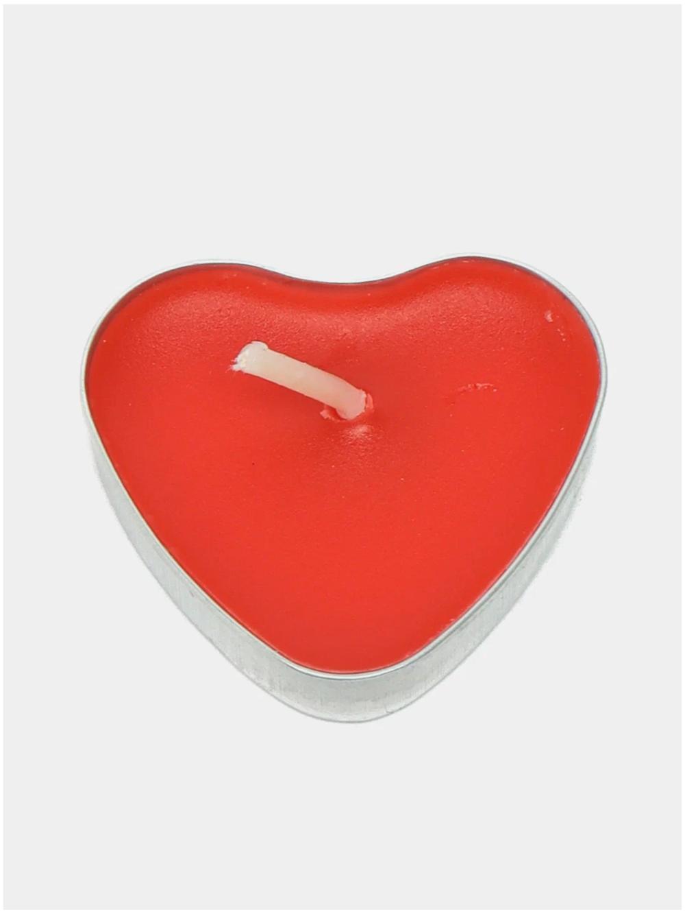 Romantik kecha uchun shamlar, yurak shaklida Romantic Love, 50 dona. 3