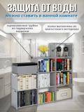 Многоярусный тканевый стеллаж, разборный 12-секционный шкаф-органайзер для дома, серый 2