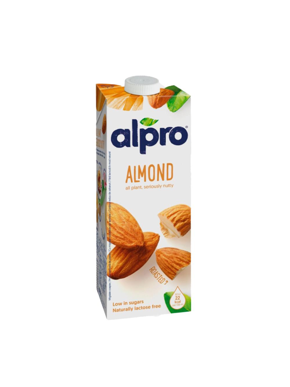 Растительное молоко Alpro Миндальное 1,1% 1 Л 1