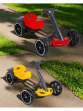 Детский четырехколесный GO-KART, без педалей, с сиденьем ковшом, для активных игр 4