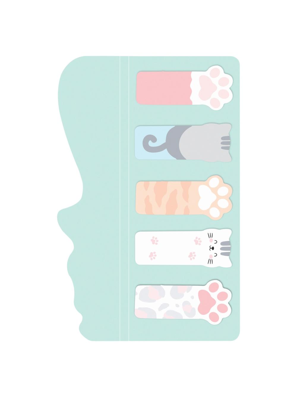Флажки-закладки MESHU "Meow paw", 20л., европодвес MS_54265 (1/600), цена указана за 1 единицу товара 1