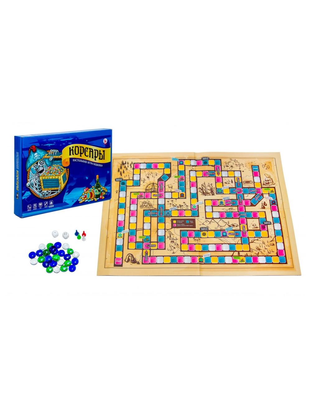"Корсары" игра-ходилка Р3661 (ТМ Ракета), цена указана за 1 единицу товара 1