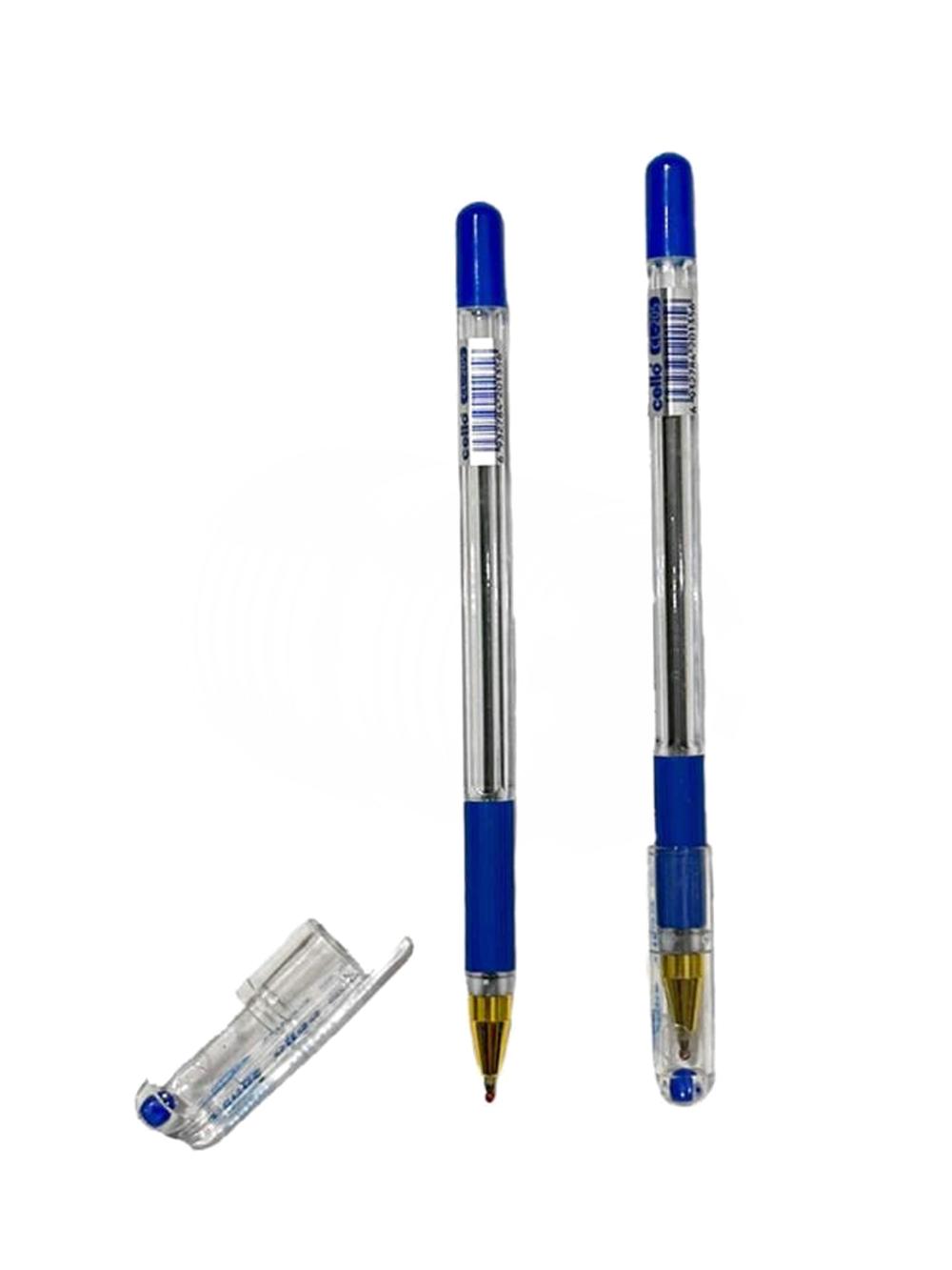 Ergonomic Color blue sharikli ruchkalar 1BP008 (25/600) (narx birlik uchun koʻrsatilgan, oʻramda 25 dona, minimal buyurtma 1 oʻram) 1