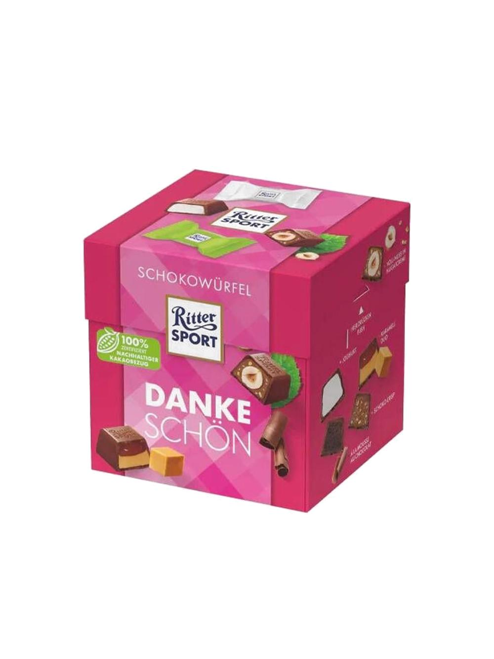 Ritter Sport shokoladli konfetlar “Danke schön” 176 g, Minimal buyurtma 10 ta 1