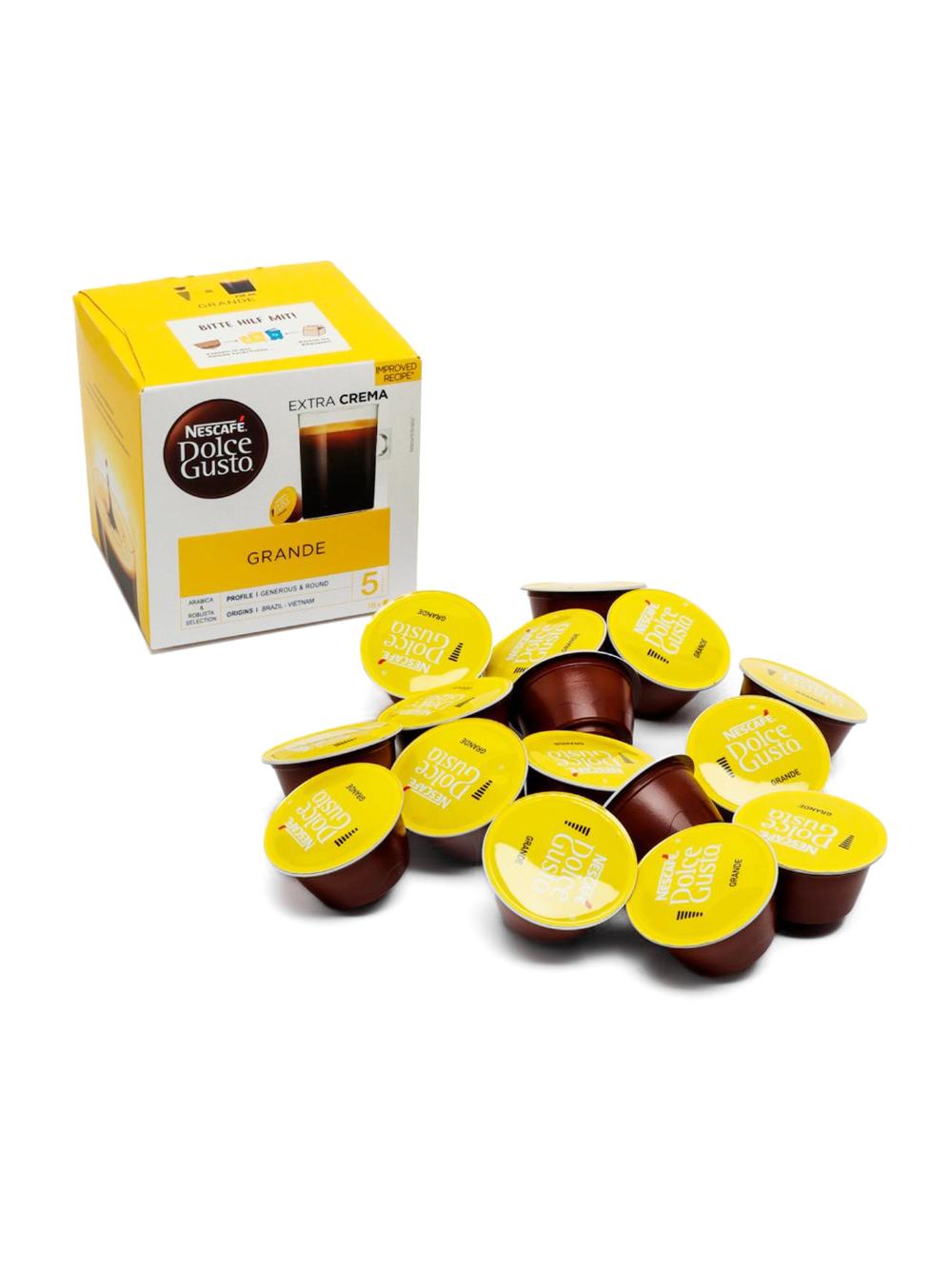Nescafe DG Grande kapsula qahva 136g, 1/3 dona 1