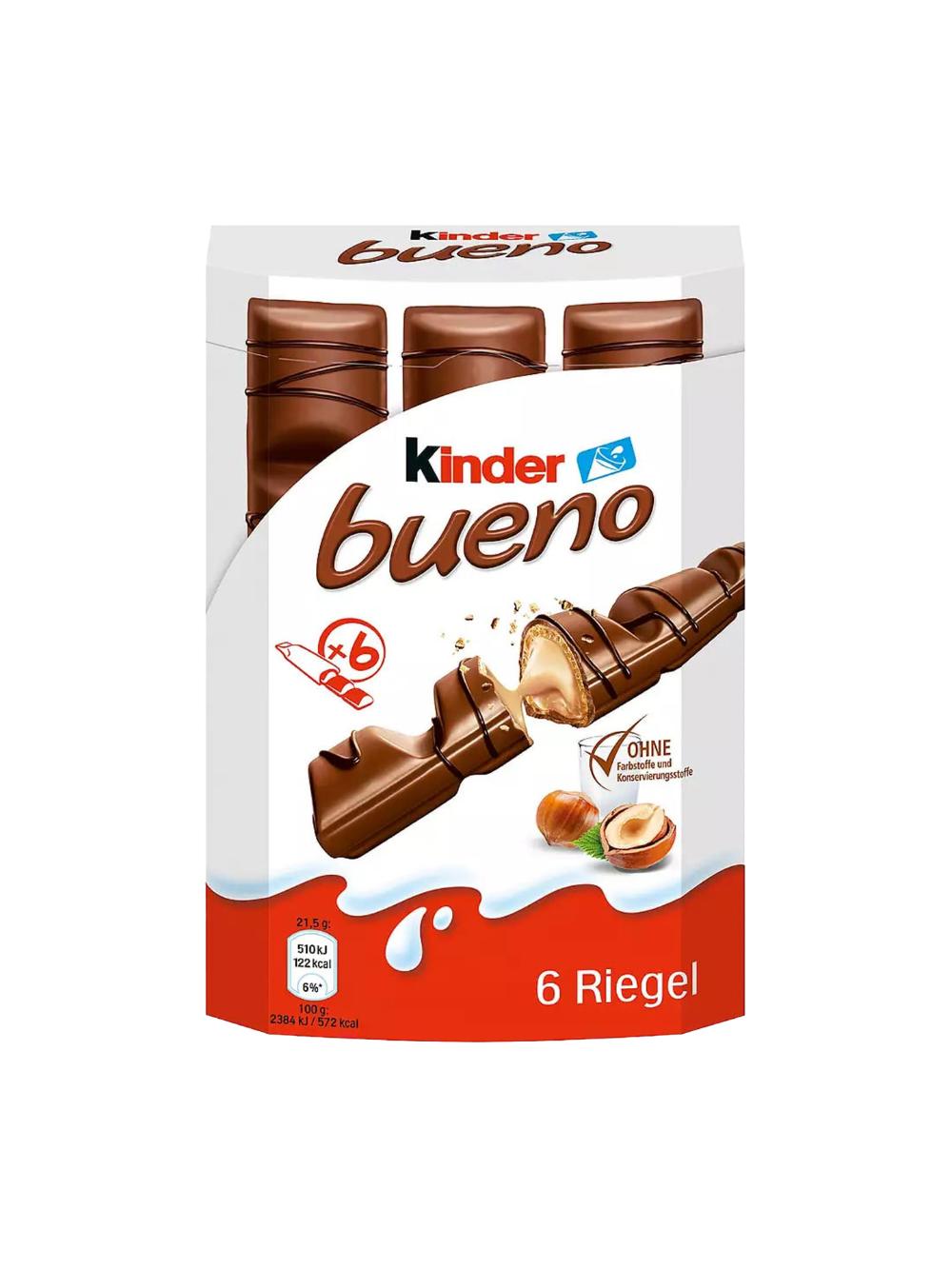 Vaflli batonlar Kinder Bueno, 117 g 1