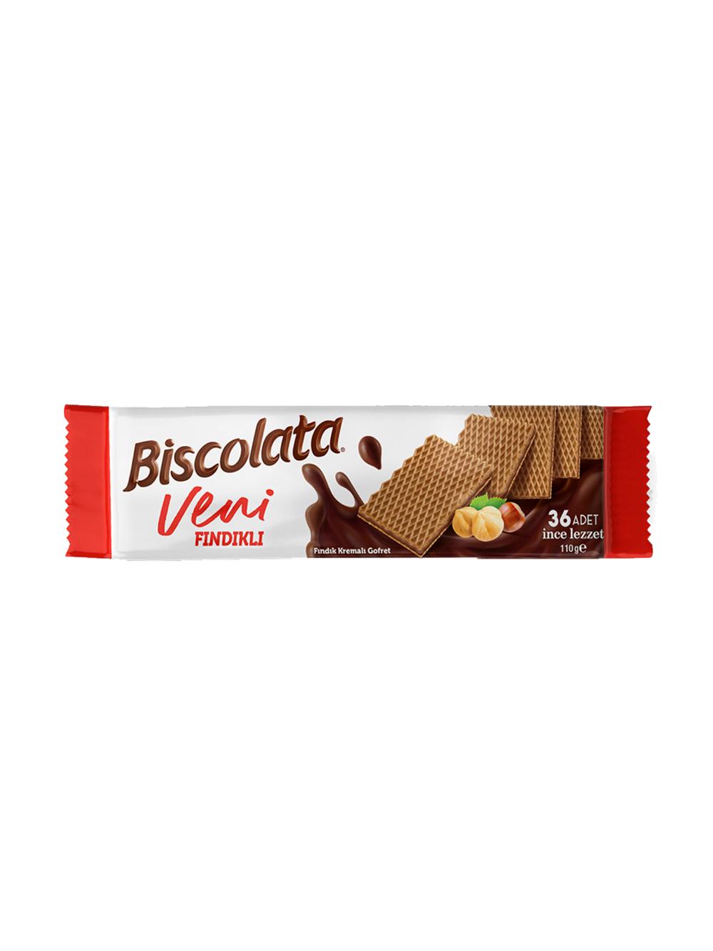 Biscolata Veni Findikli Вафли с ореховой начинкой, 110 гр 1