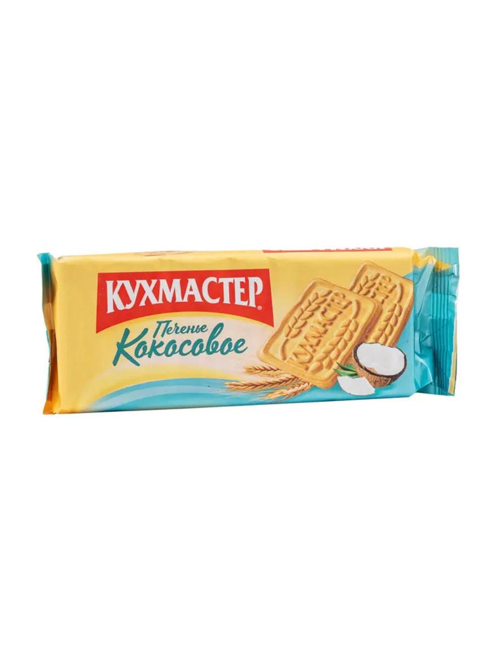 Печенье Кухмастер, кокосовое, 170 г 1