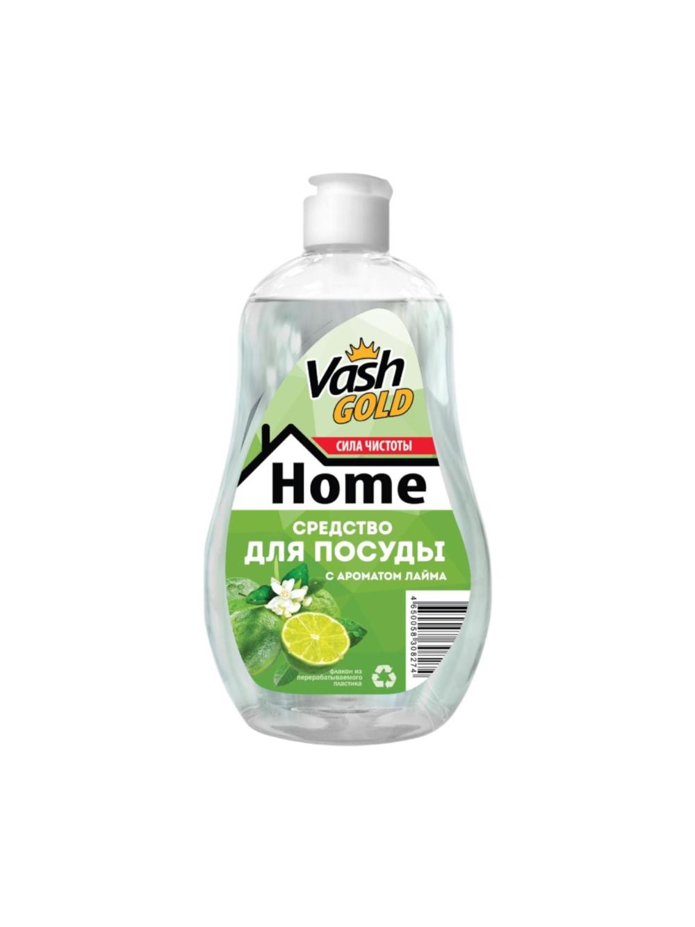 Vash Gold средство мытья посуды с ароматом лайма 550 Мл 1