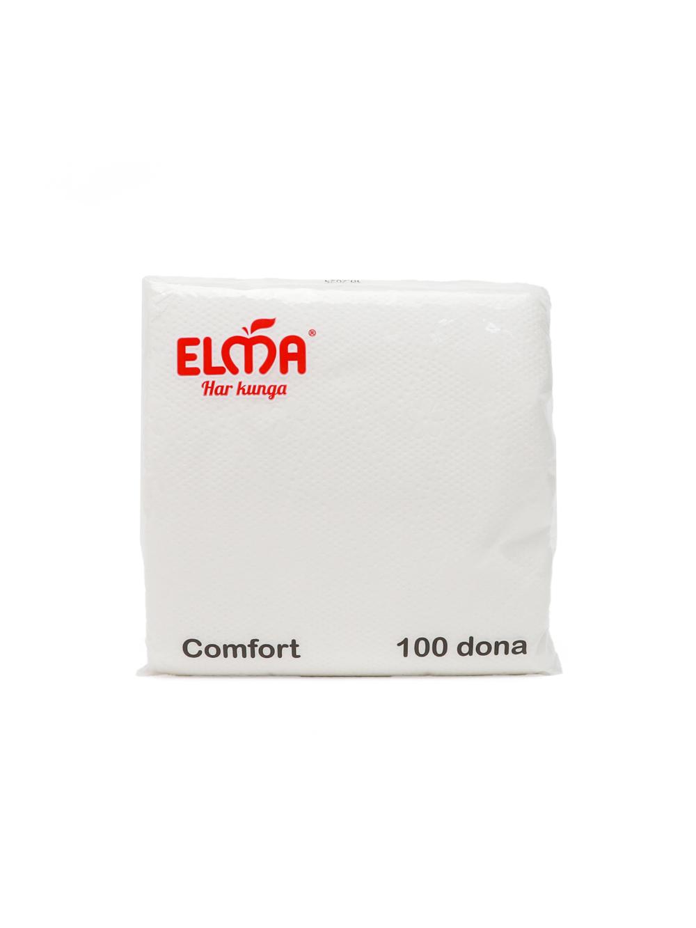 Салфетки Elma 28х28 см, в пачке 100 штук (201) 1