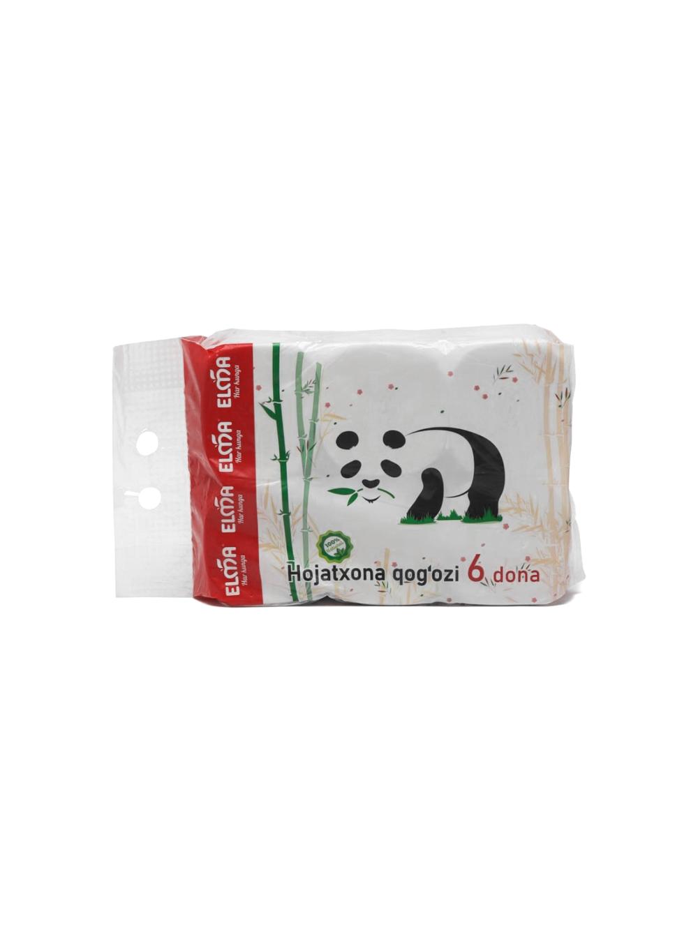 Туалетная бумага Panda Asian Pack 6 рул (100) 1