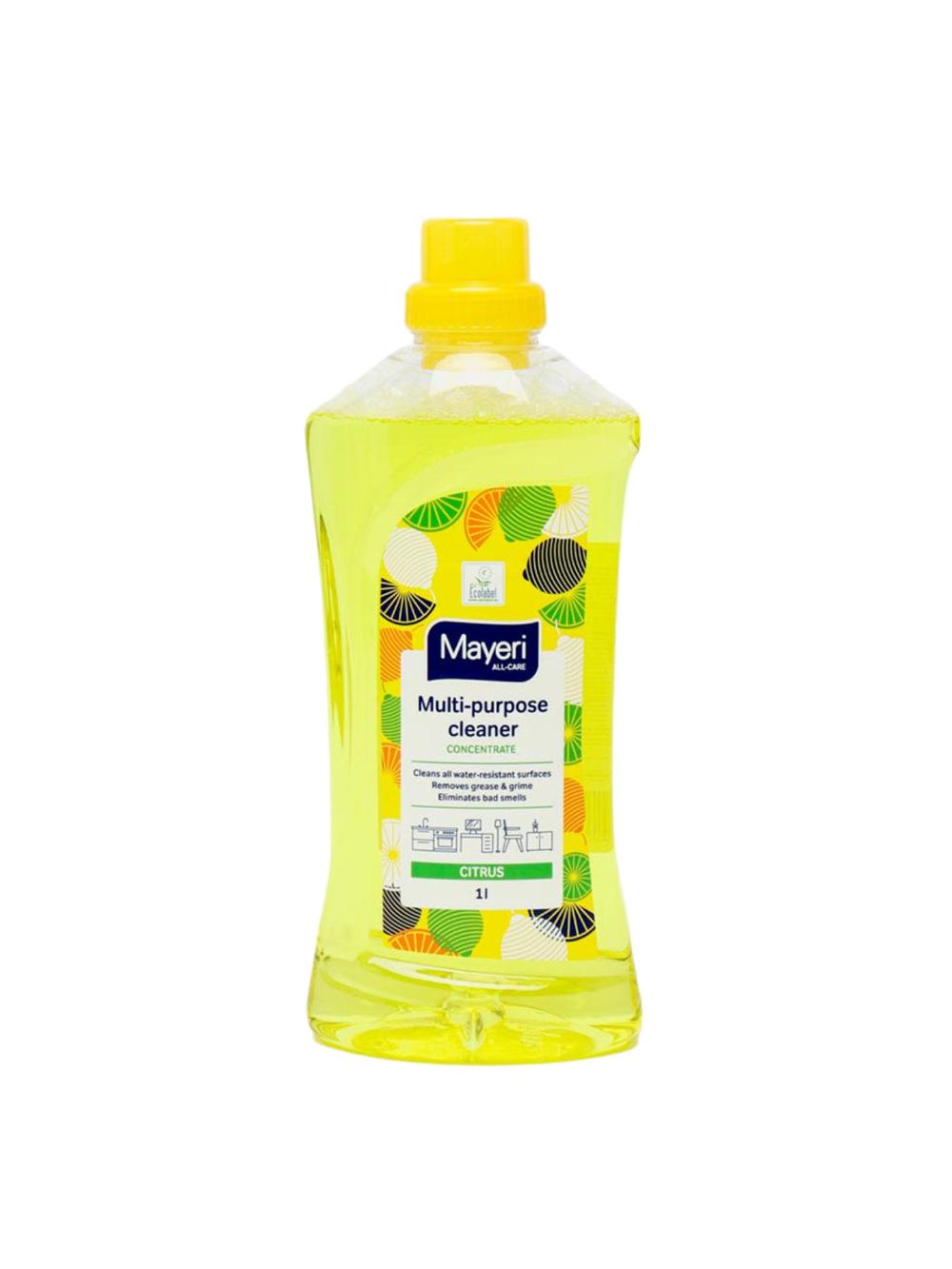MAYERI ALL-Care universal tozalash vositasi, Kontsentrat, Sitrus, 1l*12, F151 1