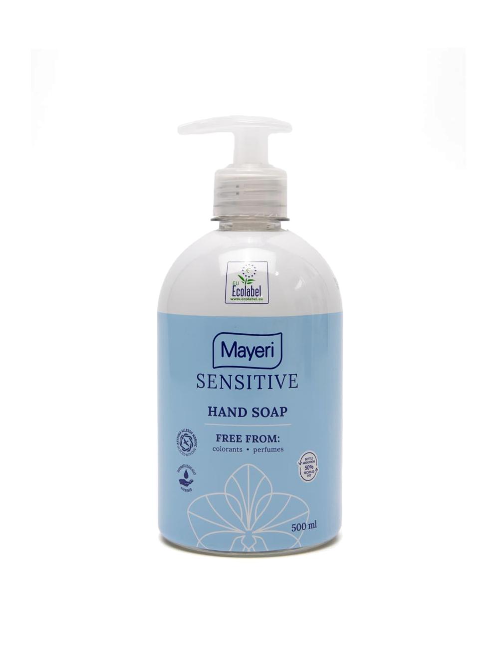 Mayeri Sensitive жидкое мыло  для чувствительной кожи, 0,5л*12, K644 1