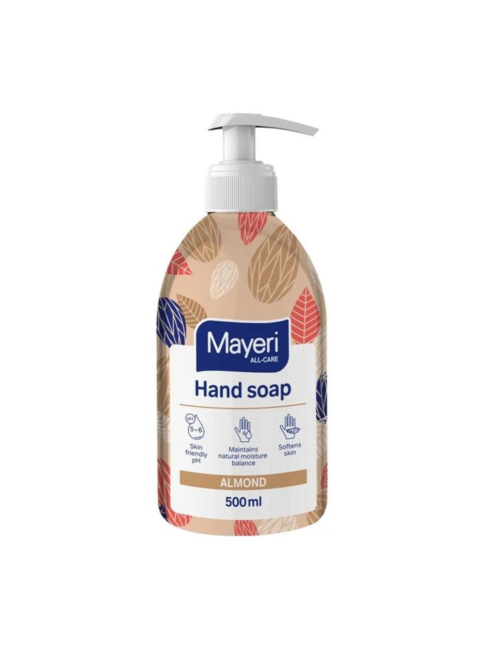 MAYERI ALL-Care жидкое мыло Миндальный бальзам, 500мл*12 с дозатором, K651 1