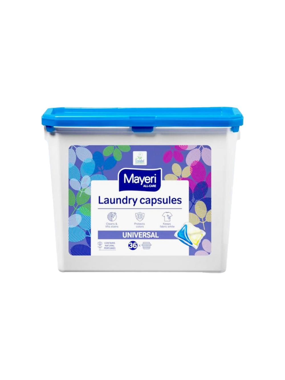 MAYERI ALL-Care Капсулы для стирки белья, универсальные, 36шт*6, Коробка, F522 1