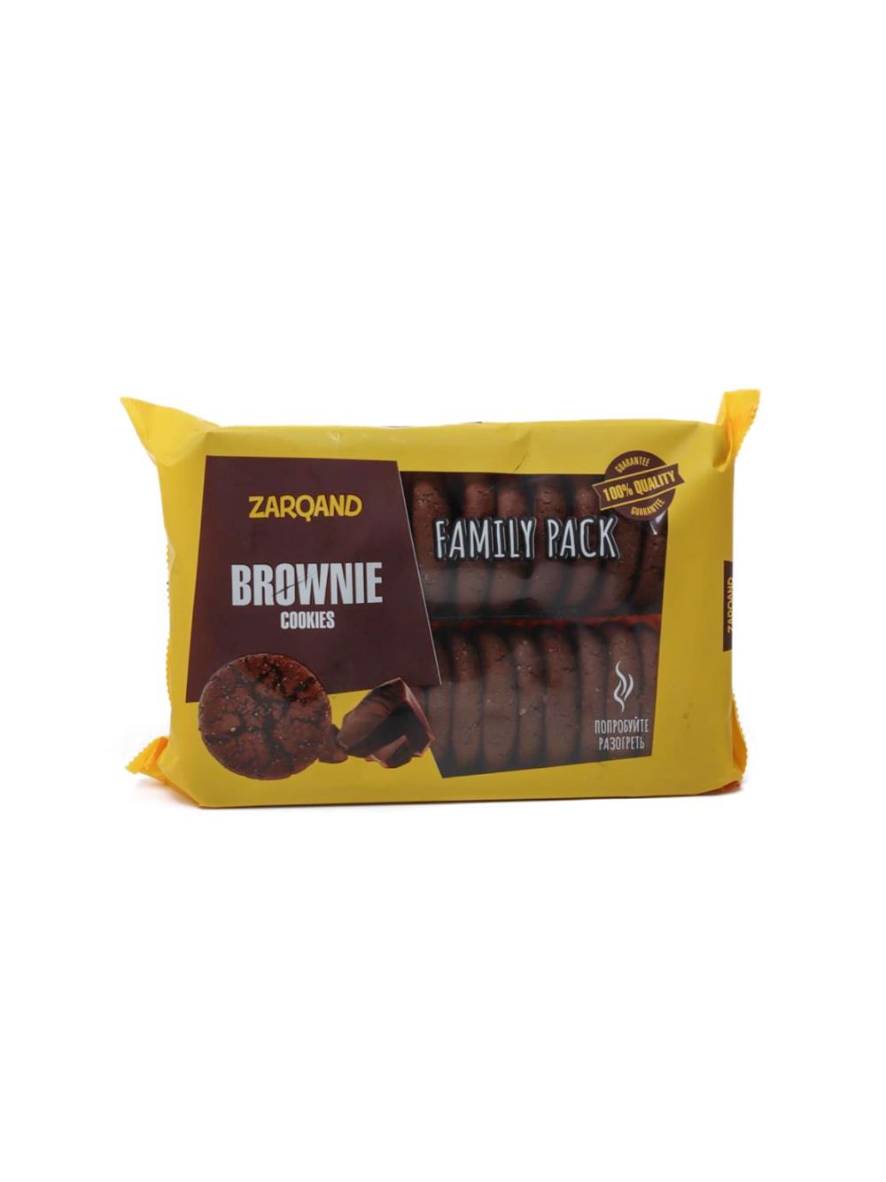 Печенье Zarqand Brownie cookies, 490 г, Минимальный заказ 1 Коробка, В коробке 6 упаковок. Цена указана за 1 упаковку 1