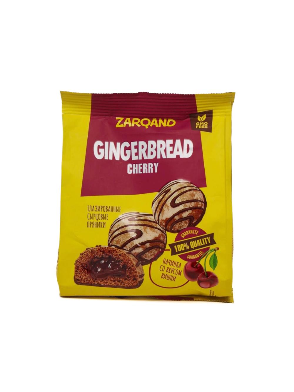 Пряники «Gingerbread», вишневый джем, 230 г, Минимальный заказ 1 Коробка, В коробке 16 упаковок. Цена указана за 1 упаковку 1