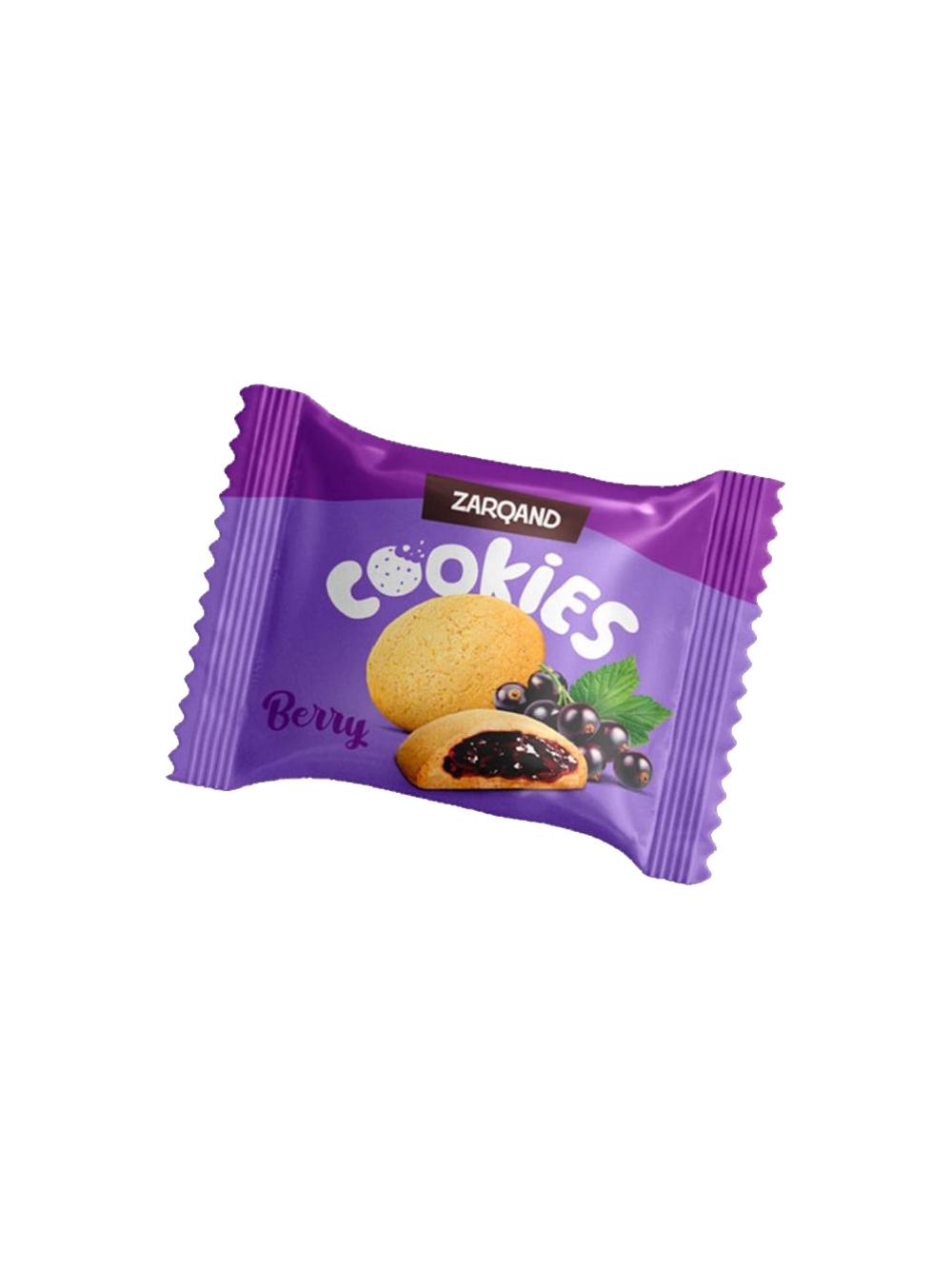 Печенье сдобное Zarqand с начинкой со вкусом черной смородины "BERRY COOKIES" 170 г, Минимальный заказ 1 Коробка, В коробке 12 упаковок. Цена указана за 1 упаковку 2