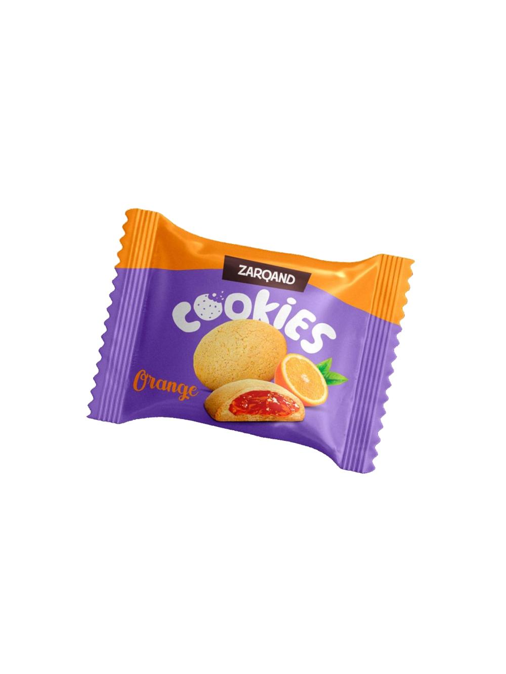 Печенье сдобное Zarqand с начинкой со вкусом апельсина "ORANGE COOKIES" 170 г, Минимальный заказ 1 Коробка, В коробке 12 упаковок. Цена указана за 1 упаковку 2