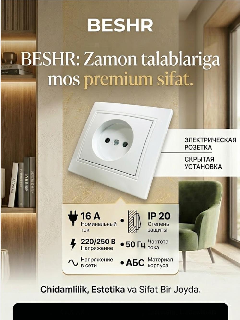 BESHR Розетка (2205) 1