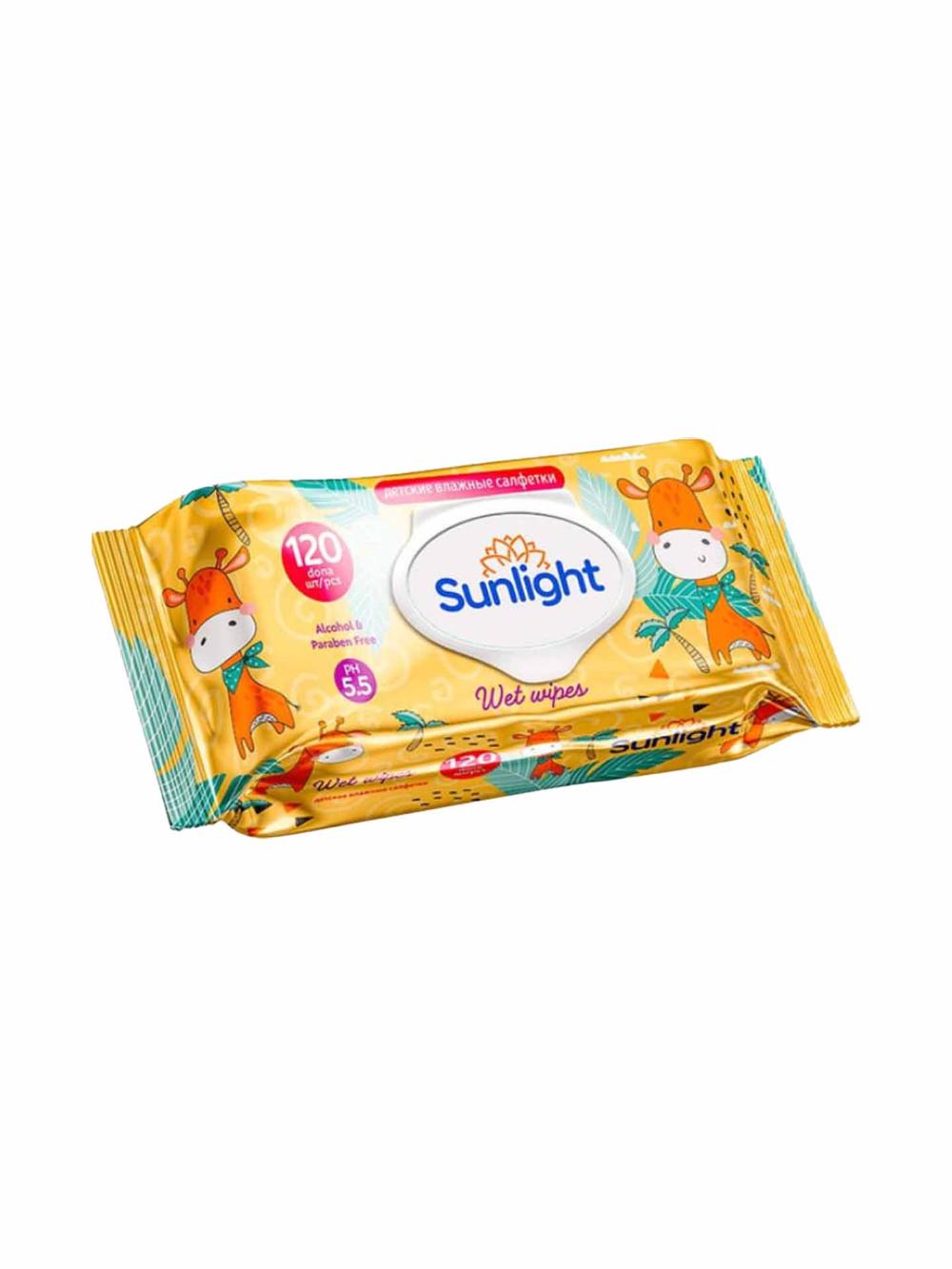 BC Sunlight nam salfetkalari (120 dona) 1