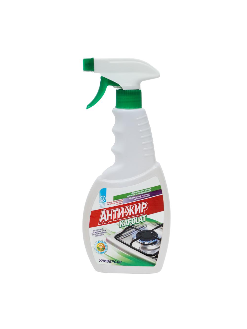 Kafolat antijir (oshxona jihozlarini tozalash vositasi), 500 ml (qadoqda 12 dona, narx 1 dona uchun ko‘rsatilgan, minimal buyurtma 1 qadoq) 1