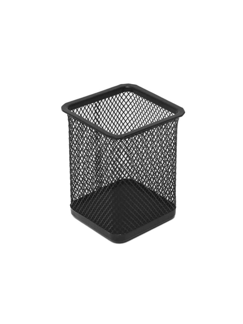 Ruchkalar uchun stakan, kvadrat, metall, Deli 9174 1