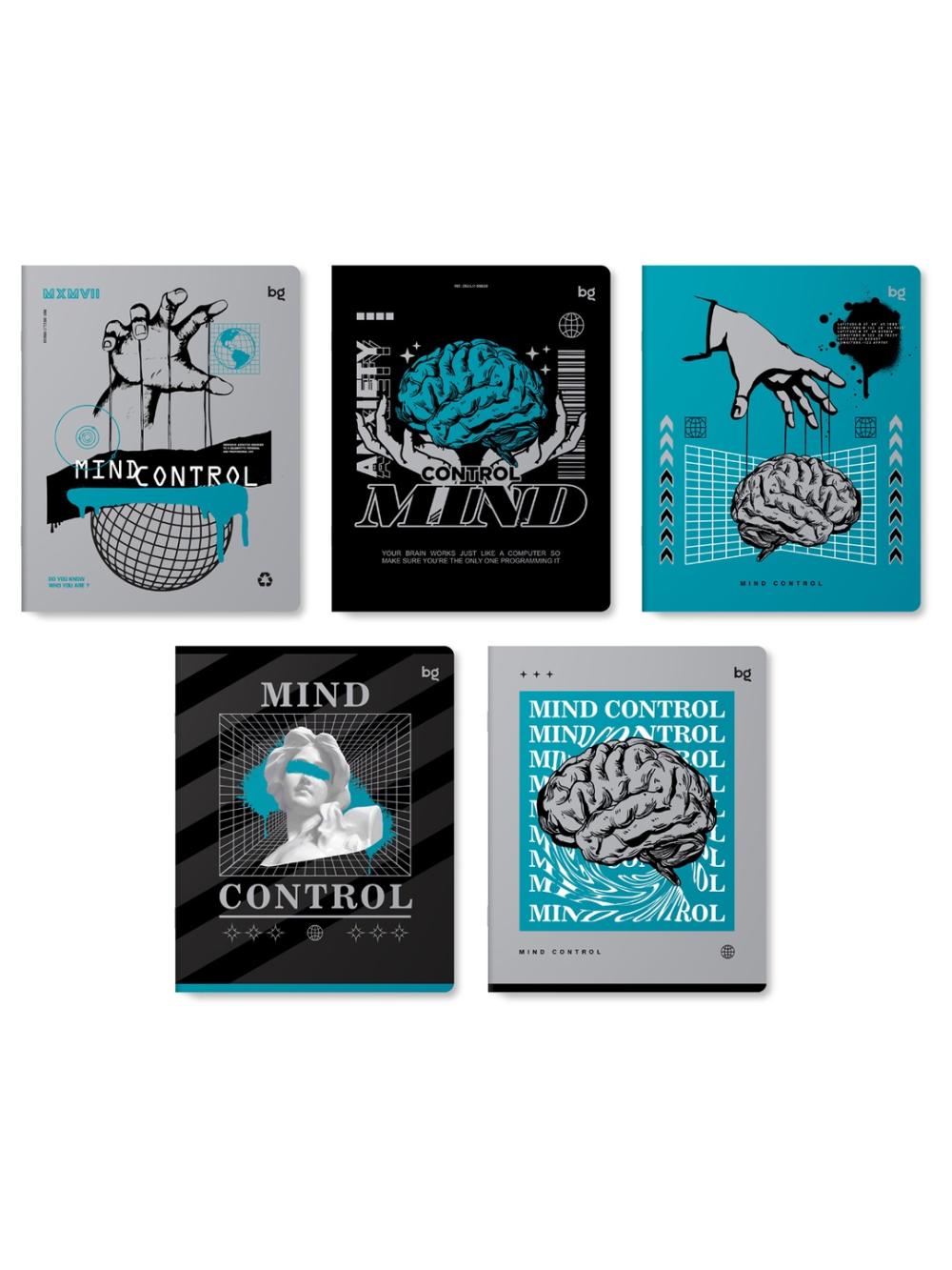 Daftar 48v., A5, katak BG "Mind control", ekonom (5/60) Т5ск48 59403. Minimal buyurtma 1 qadoq. Qadoqda 5 dona. Narx 1 qadoq uchun ko'rsatilgan. 1
