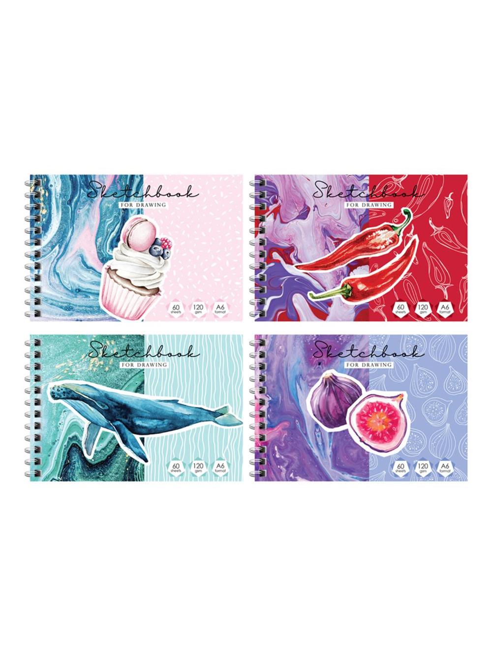 Sketchbuk-bloknot 60v., A6 ArtSpace "Your dreams", grebenda, 120g/m2 (1/64) Б6р60грг_35501 1