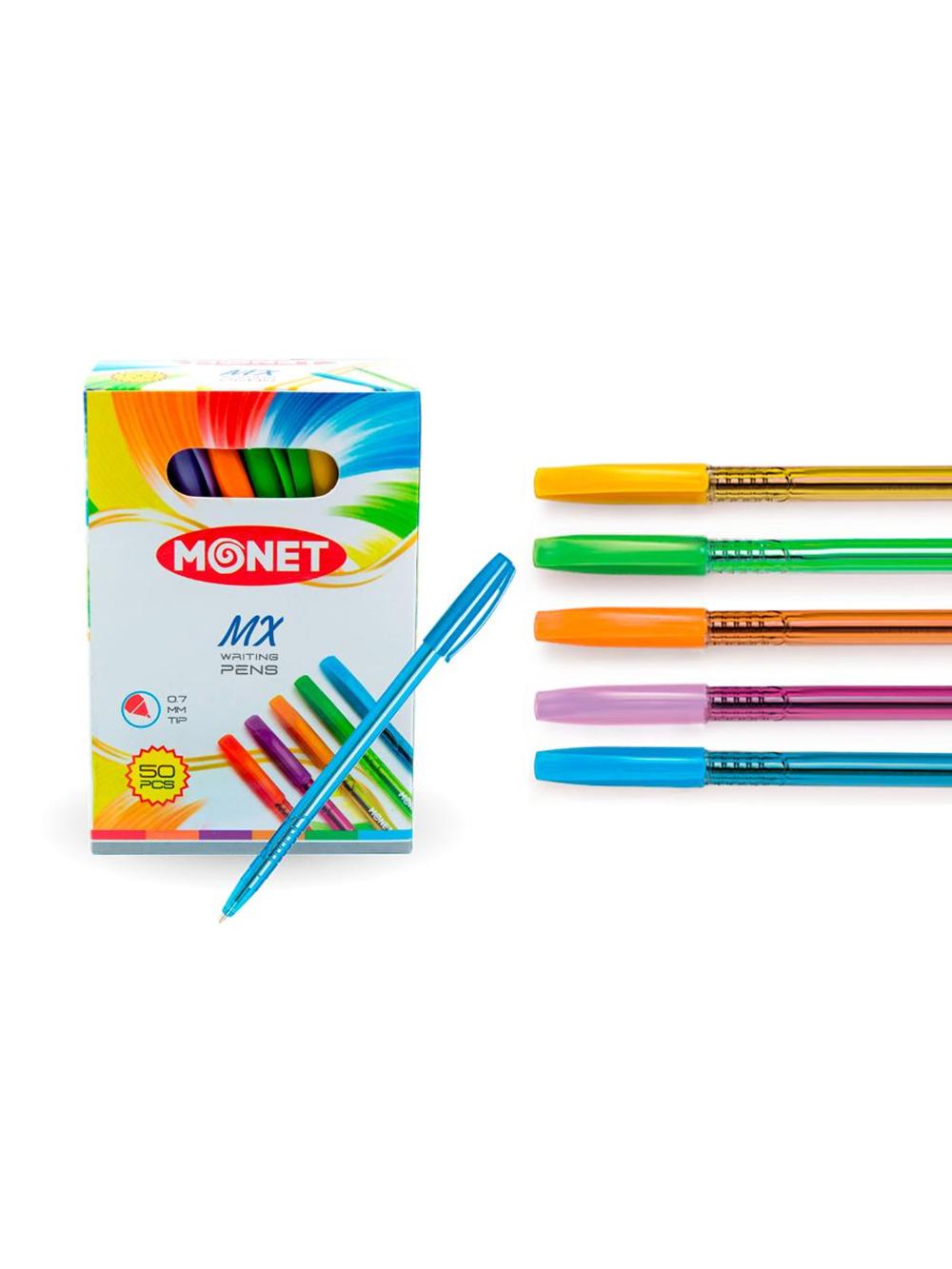Шариковые ручки Monet Candy MN003/2BP013 (50/2000), Минимальный заказ 1 упаковка в упаковке 50 шт. Цена указана за 1 упаковку 1