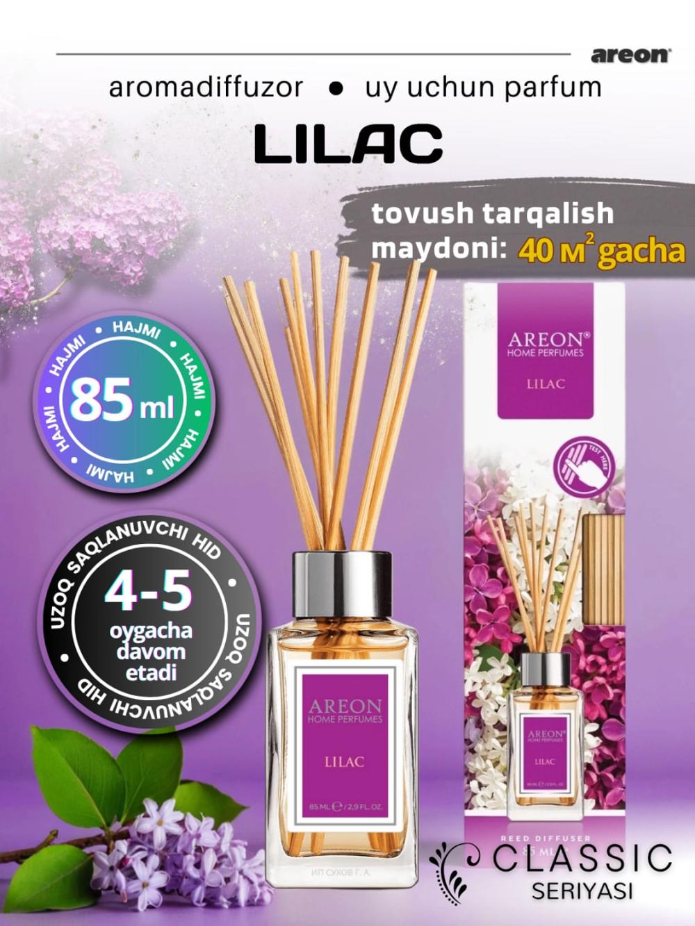 Aromadiffuzor Areon Perfume Classic, 85 ml, aromatizator uy va ofis uchun 2