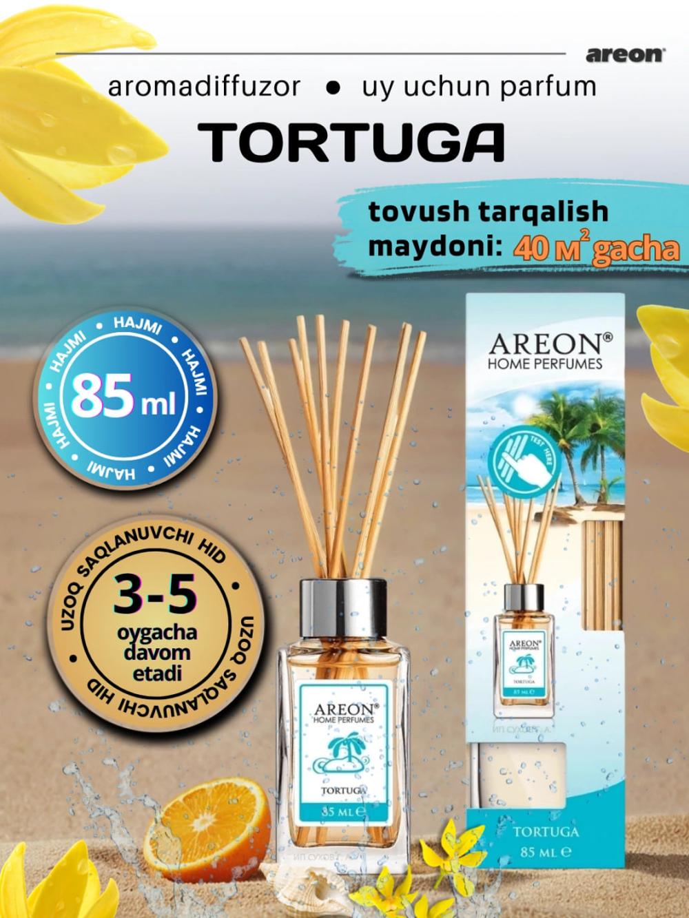 Освежитель воздуха Areon Home Perfume для дома и офиса, диффузор с палочками, 85 мл 2