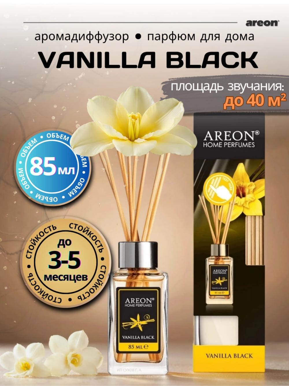 Освежитель воздуха Areon Home Perfume для дома и офиса, диффузор с палочками, 85 мл 1