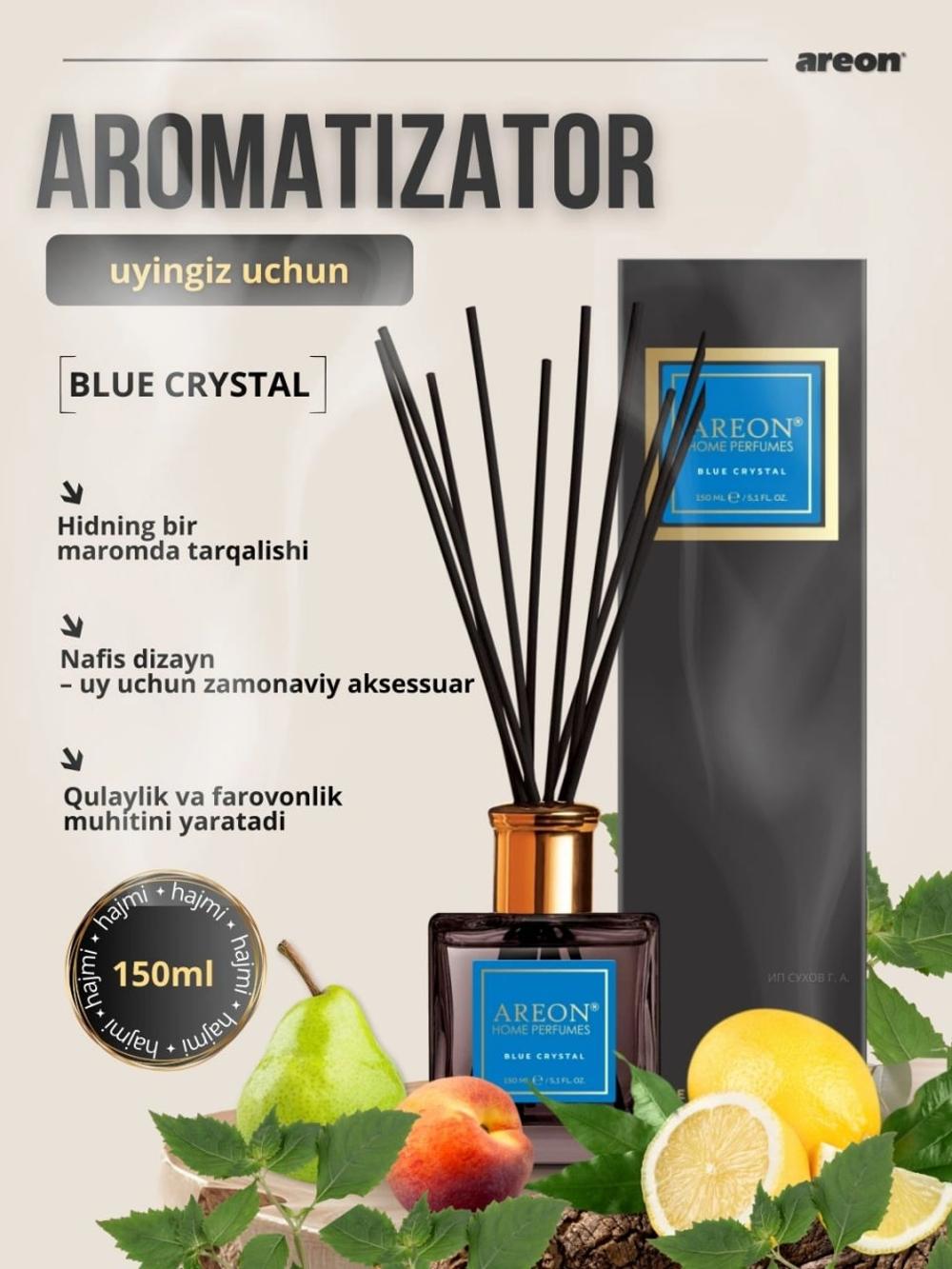Aromatizator-diffuzor Areon Home Perfume uy va ofis uchun, 150 ml 2