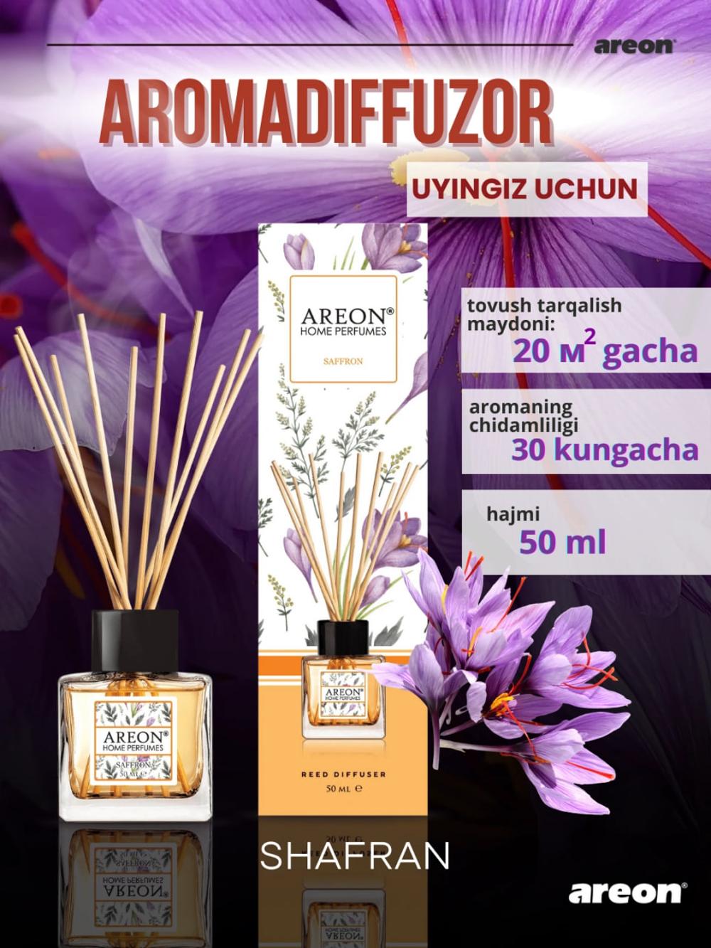 Аромадиффузор Areon Home Perfume Garden 50 мл - ароматизатор воздуха для дома и офиса 2