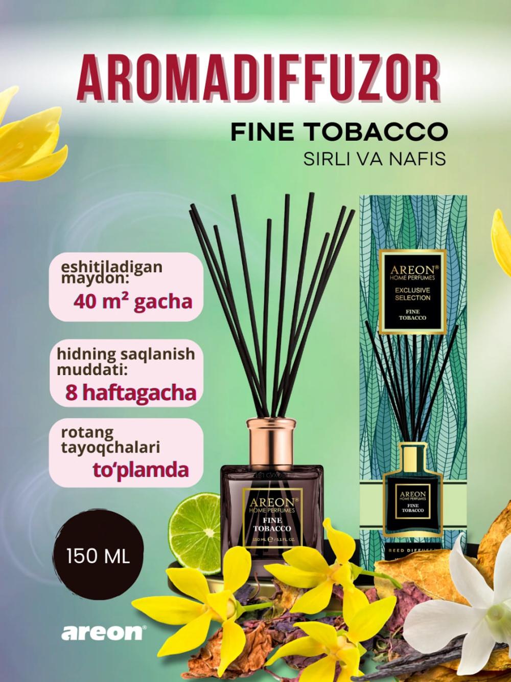 Aromatizator diffuzor Areon Home Perfume Exclusive, uy va ofis uchun, 150 ml 2
