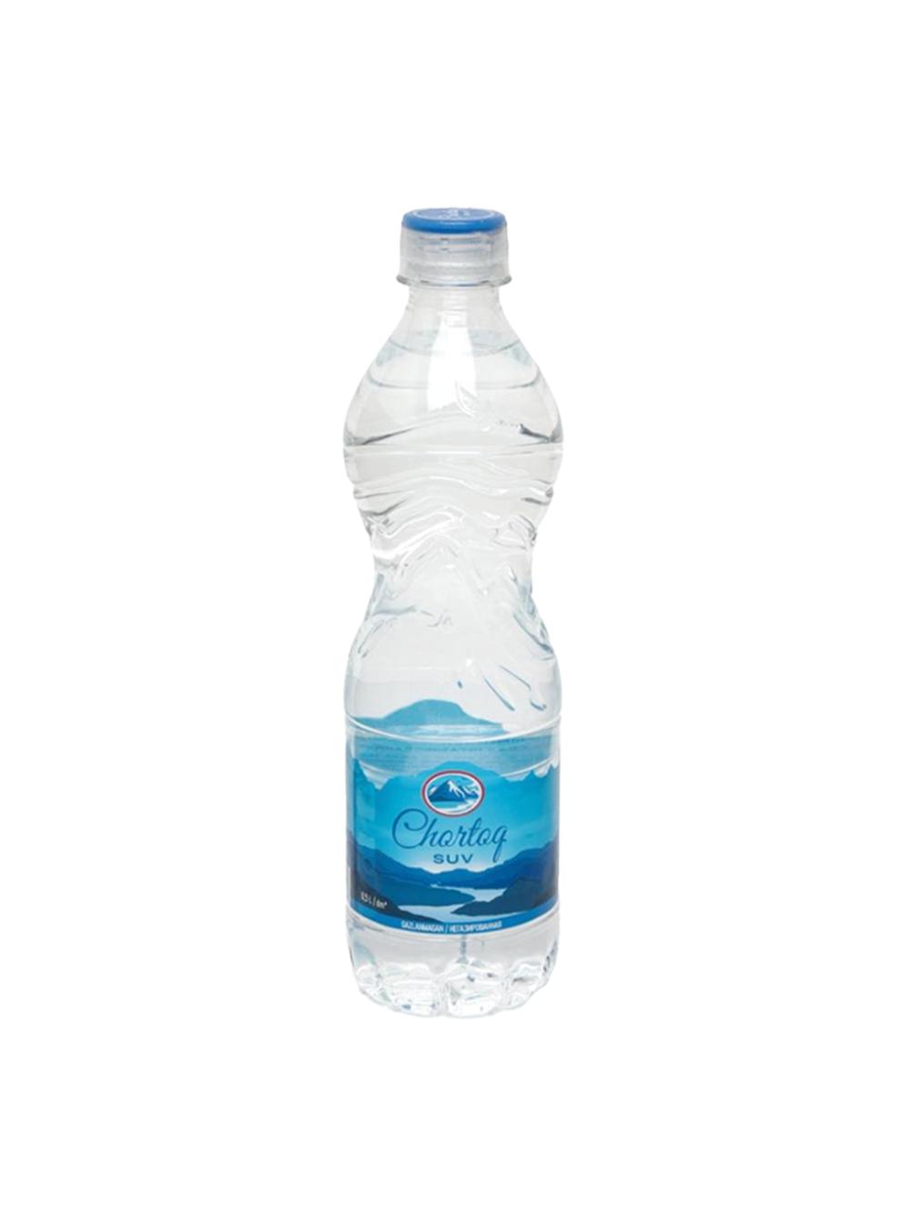 "Chortoq suv" gazlanmagan mineral suvi PET 0,5 litr (Narxi blok uchun ko‘rsatilgan. 1 blokda 12 dona) 2
