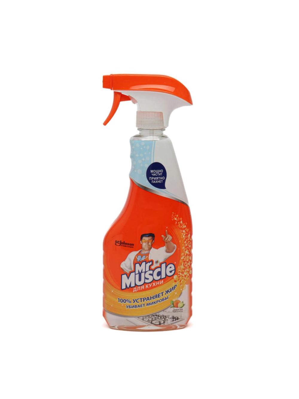 Oshxona yuzalarini tozalash uchun vosita Mr.Muscle, sitrus, 500 ml 1