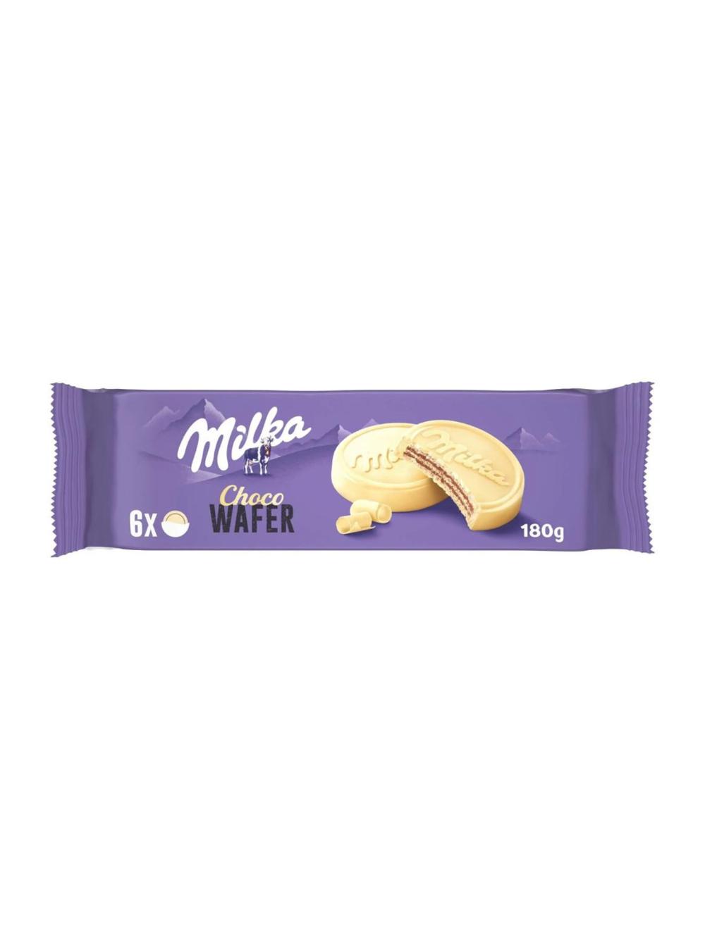 Вафли Milka Choco Wafer White Chocolate 180г 1