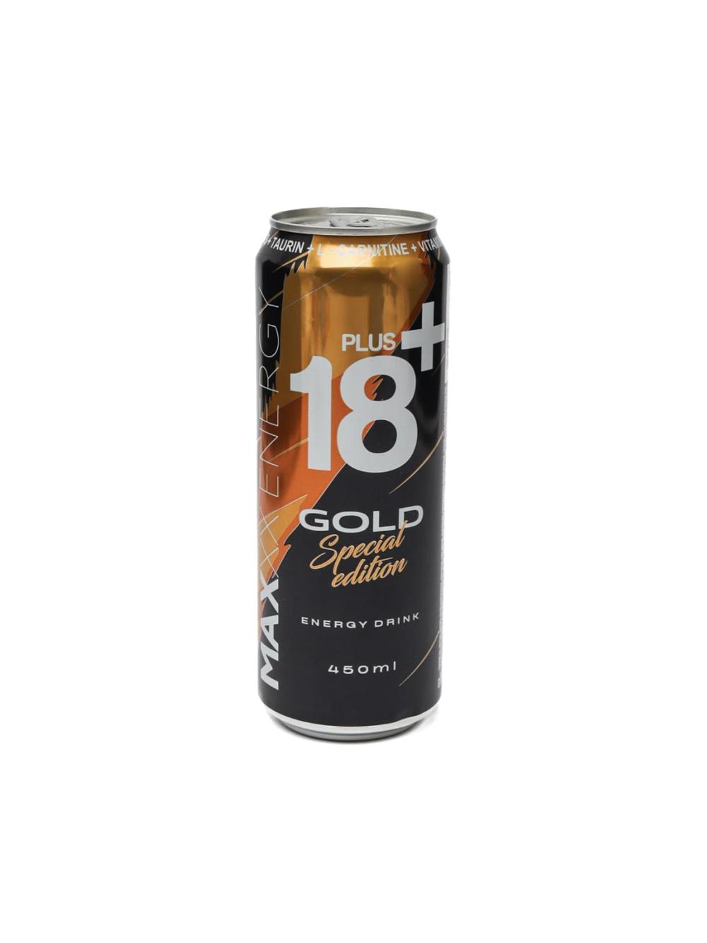 Напиток энергетический плюс 18+ 0.45л GOLD SPECIAL EDITION, В упаковке 12 шт, Цена указана за упаковку 2