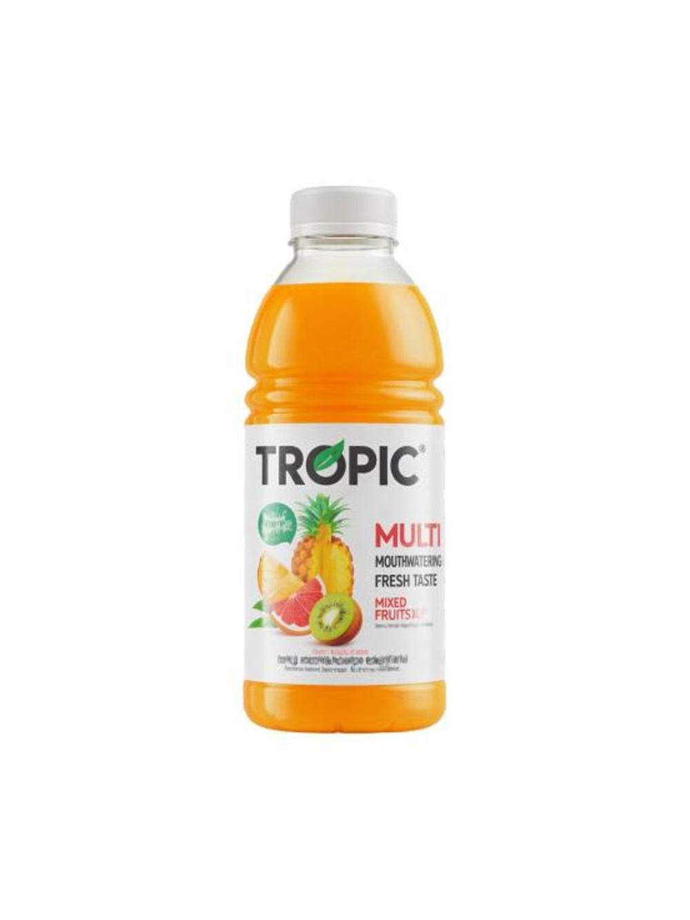 Tropic Multifrut ichimligi, 500 ml, qadoqda 8 dona, narxi bir qadoq uchun ko‘rsatilgan 2