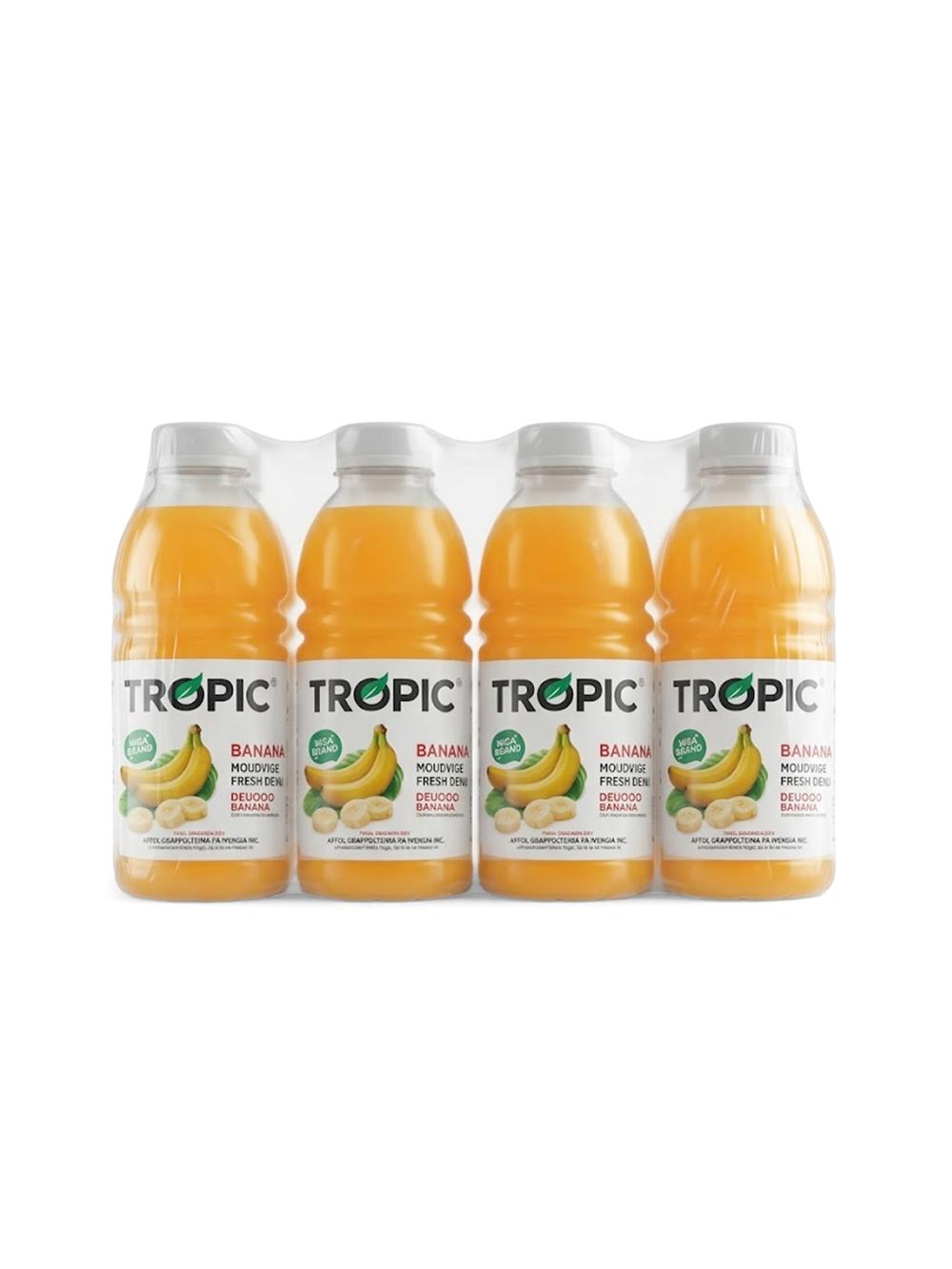 Напиток Tropic Банан, 1 л, В упаковке 8 шт, Цена указана за упаковку 1