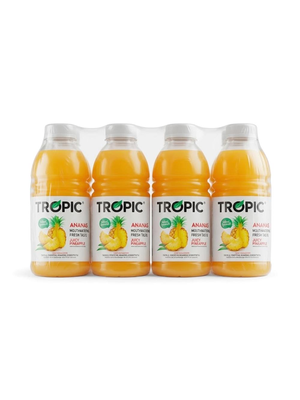 Tropic Ananas ichimligi, 500 ml, qadoqda 8 dona, narxi bir qadoq uchun ko‘rsatilgan 1