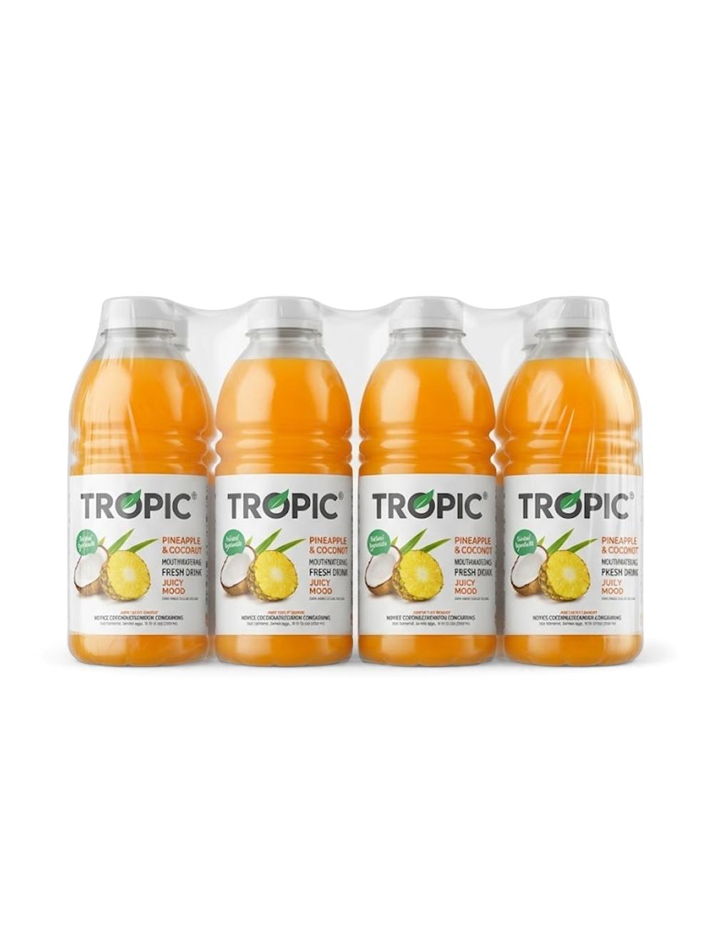 Напиток Tropic Ананас и Кокос, 500 мл, В упаковке 8 шт, Цена указана за упаковку 1