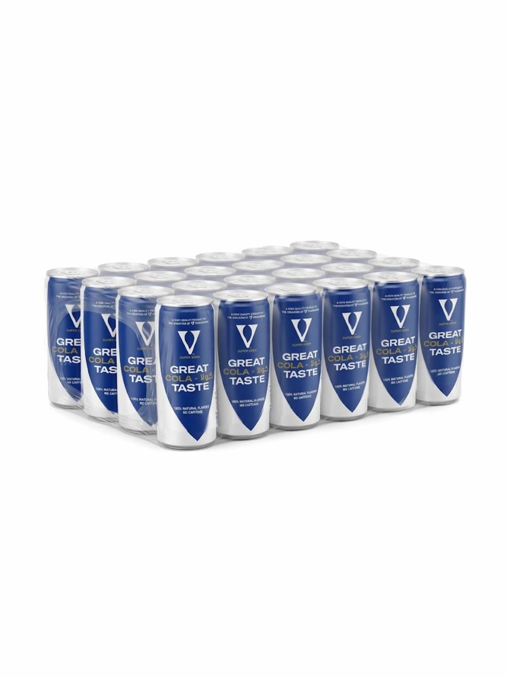 Напиток витаминный V7 Super Soda (кола) 250 мл, минимальный заказ 1 упаковка, в упаковке 24 шт, Цена указана за единицу 1