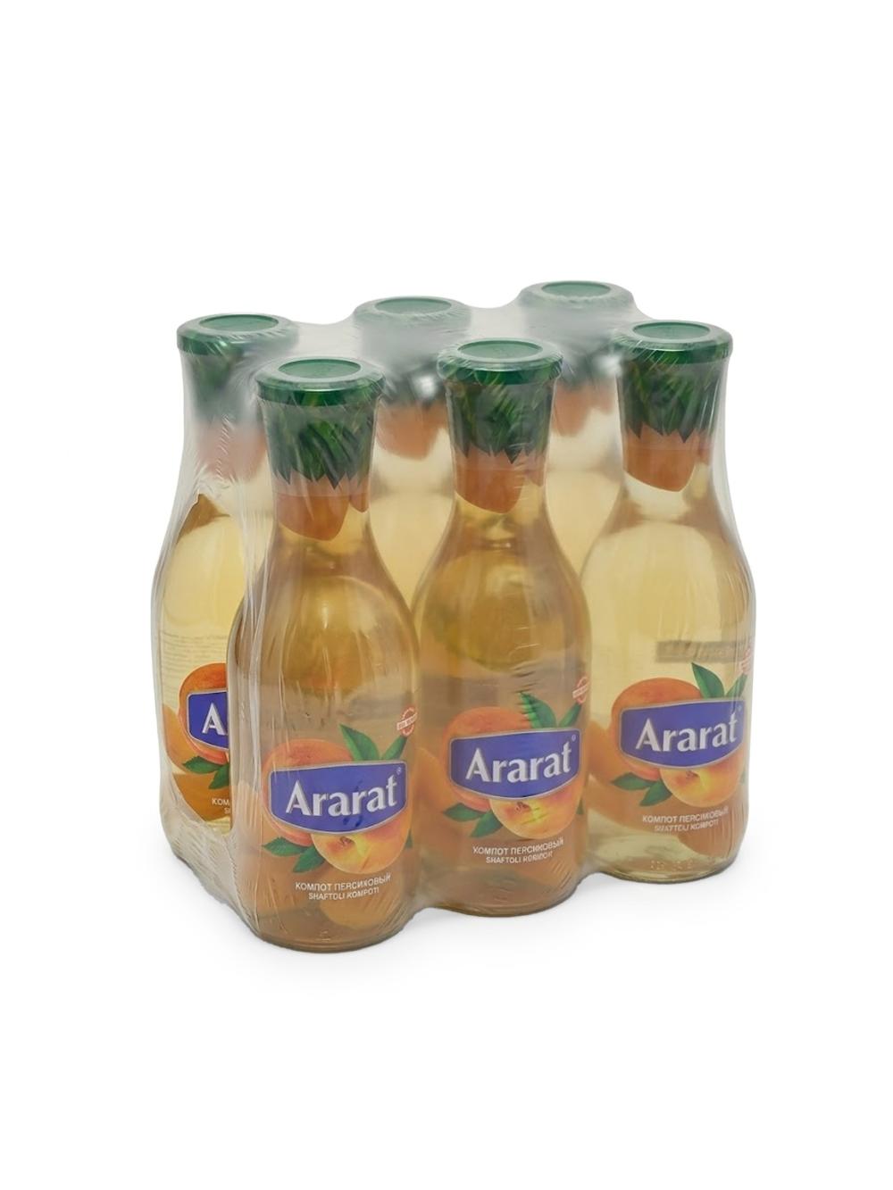 Компот Ararat "Персик" (Цена указана за единицу, в блоке 6 шт) Минимальный заказ 1 блок 1
