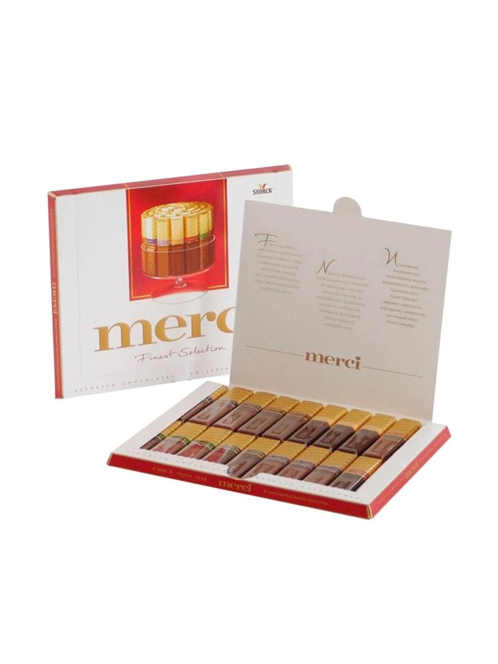 Merci Chocolates Turli xil shokoladlar, 250 g 1