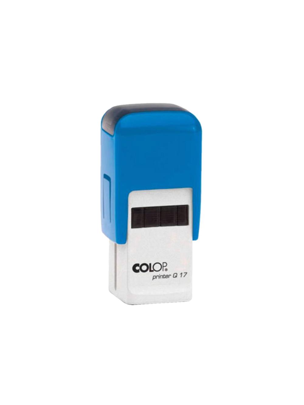 Printer Q17 muhr korpusi (ko'k/shaffof) Colop 103053 1